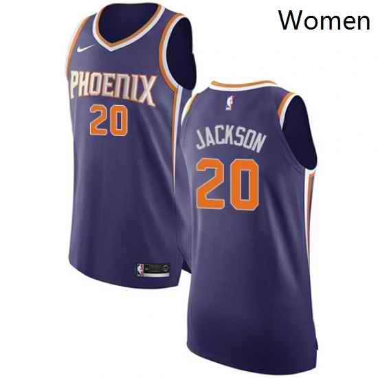 Womens Nike Phoenix Suns 20 Josh Jackson Authentic Purple Road NBA Jersey Icon Edition
